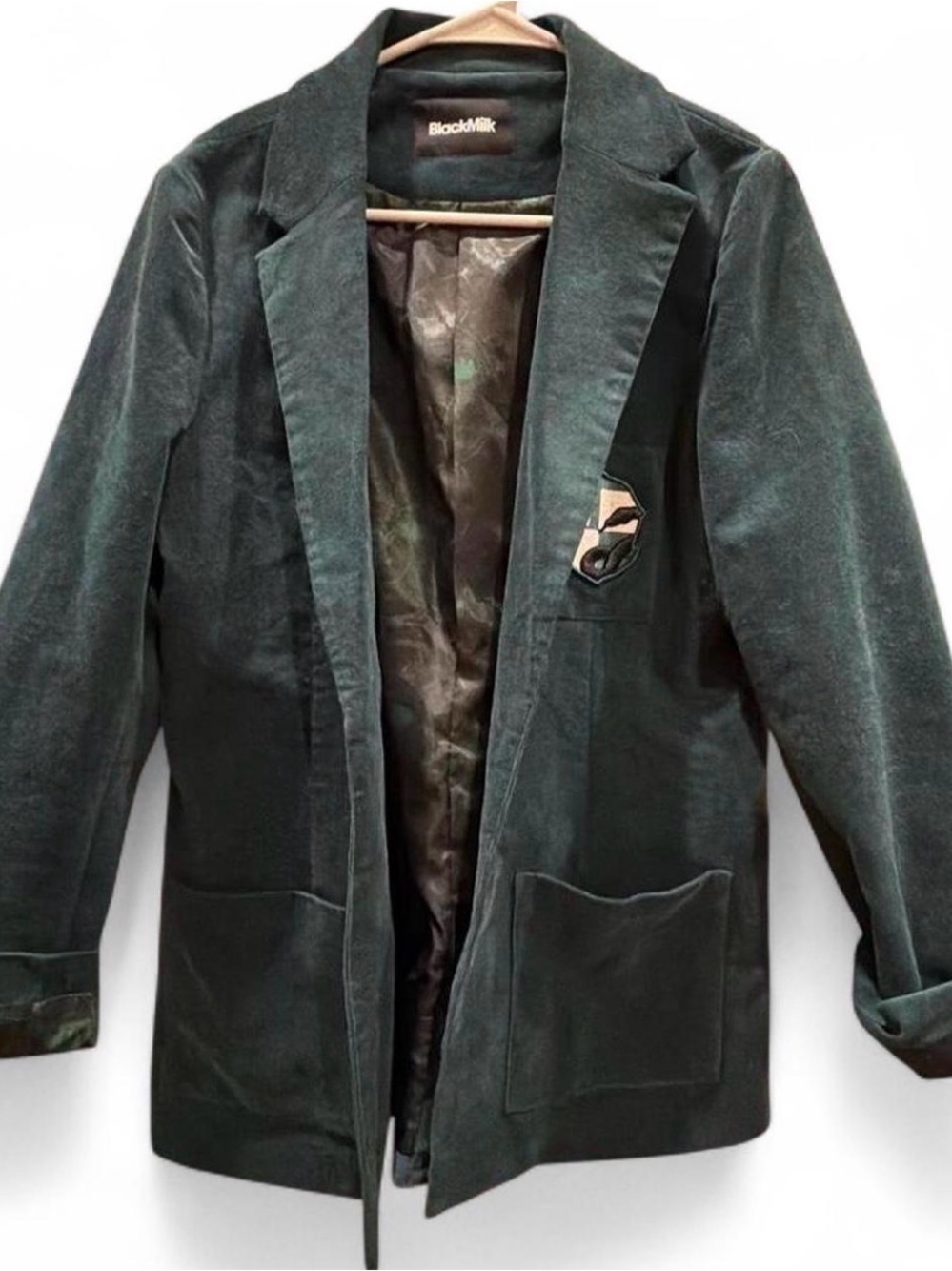 Rare NWT’s BlackMilk Harry Potter Slytherin Dark Green Corduroy Blazer